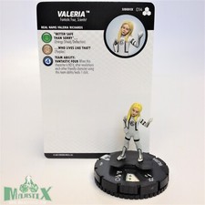 Heroclix Fantastic Four: Future Foundation set Valeria 014 Common figure w/card