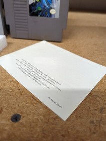 Top Gun Second Mission - Nintendo NES - Cib Complete One Owner