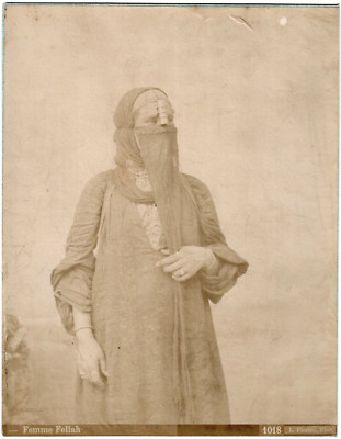 Ägypten.Egypt.Frau Fellah.Original Fotoalbum 20x26cm L.Fiorillo.Album.