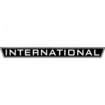 IHC Mc Cormick Traktor Aufkleber International 644 Emblem Sticker
