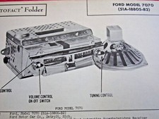 1947 Ford 7070 51a-18805-b2 Radio Photofact