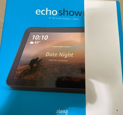 Echo Show 8  -- HD smart display with Alexa BRAND NEW