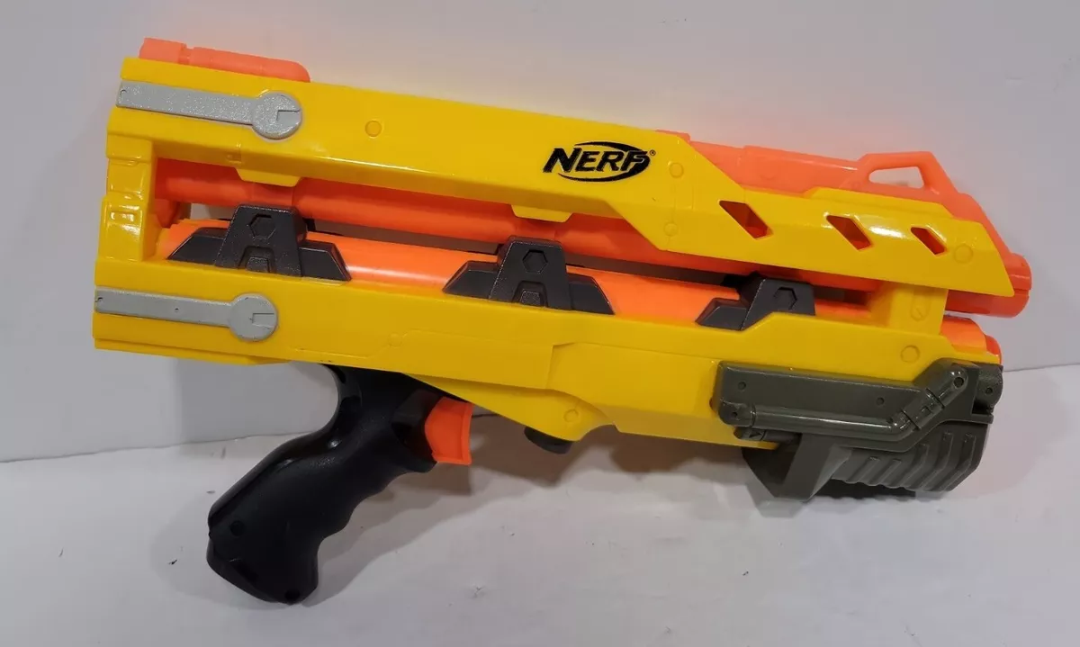 boliger Hvile byrde Nerf Longshot Front Gun Barrel Attachment Yellow Blaster Recon CS-6  Extension | eBay