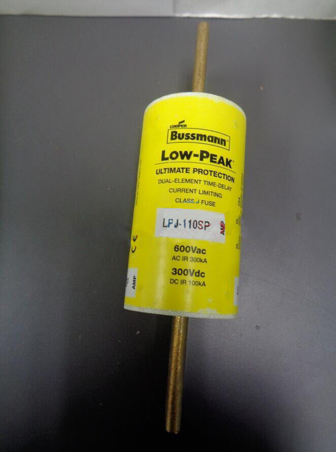 1PCS New For BUSSMANN LOW PEAK LPJ110SP 110A 600V UL Time Delay Fuse