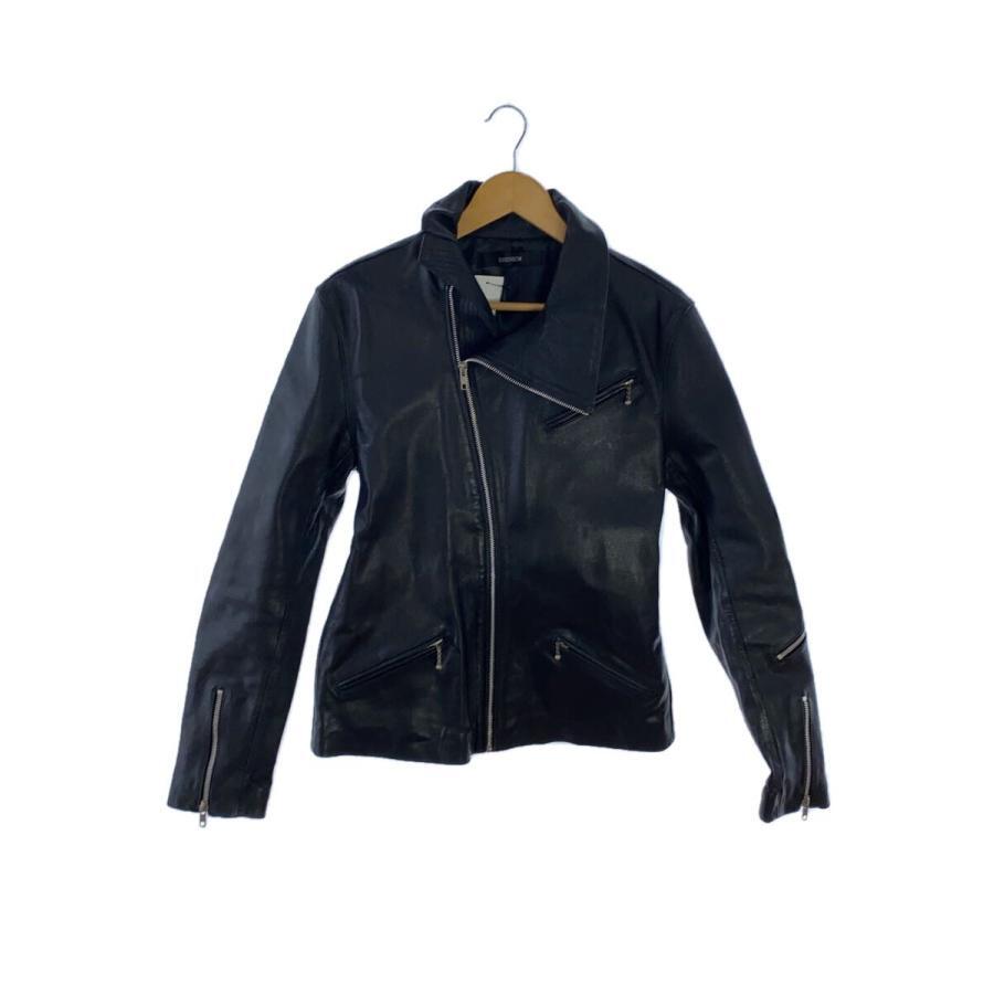rhenium HIDEAWAYS Double rider jacket Size: M Black Men Leather 