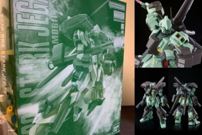 Premium BANDAI MG 1/100 RGM-89S STARK JEGAN Model Kit GUNDAM UC w