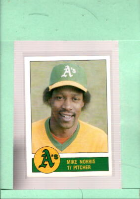 1982 Granny Goose Mike Norris MINT Athletics ID:44385 | eBay
