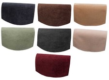 Chenille Single Chair Back Plain Soft Touch Furniture Settee Cover Antimacassar