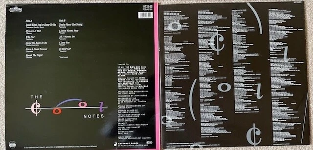 The Cool Notes - Have a good forever  1985 Top - Bild 2 von 2