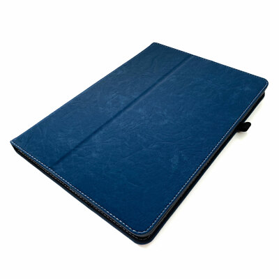 Premium Cover Apple iPad Air 1 Protective Smart Stand Case Leather Pouch Blue