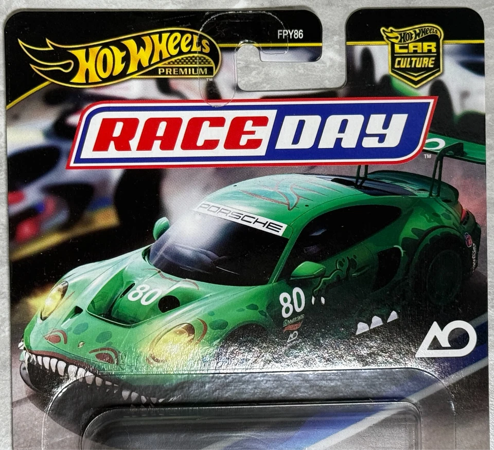 2024 Hot Wheels Car Culture Race Day REXY PORSCHE 911 GT3 R (992) ,Free Shipping - Image 3 of 4