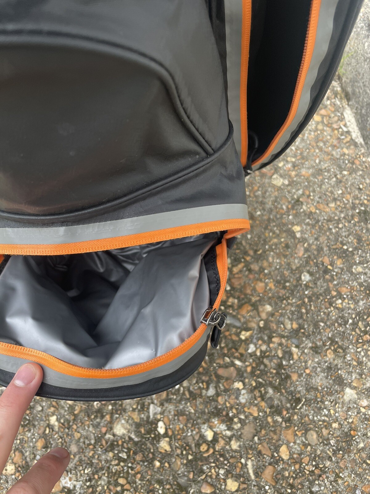 WATERPROOF MOTOCADDY DRY SERIES CART GOLF BAG, WITH SHOULDER STRAP