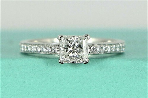 Tiffany Co Grace Platinum 0.69ct 