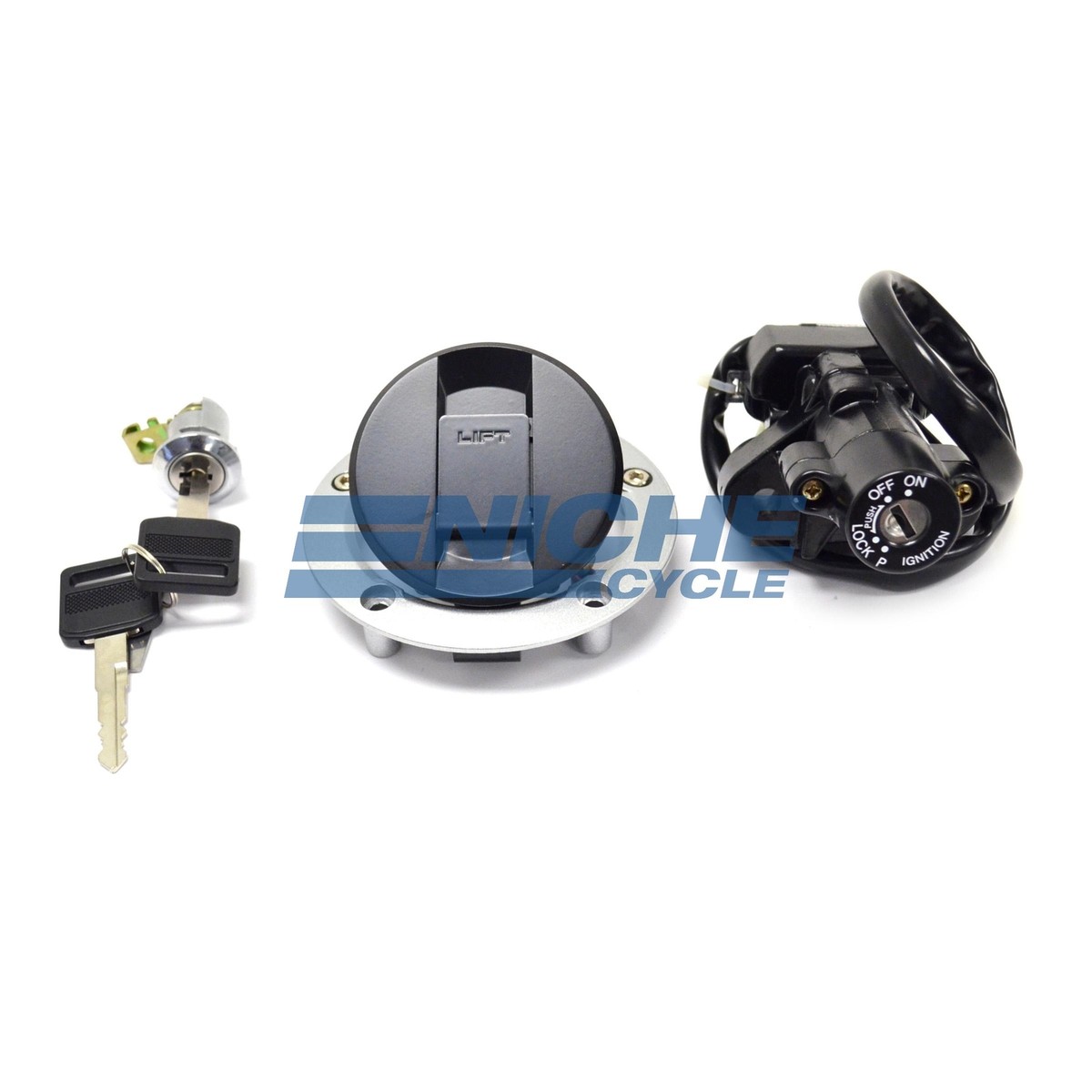 Suzuki GSX-R1000 SV650 SV1000 Gas Cap Seat Lock Set Switch 37000