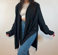 Camicia Nera in 100% Pura Seta