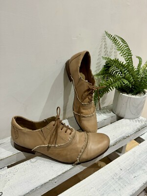 Five by Rio Ferdinand Mens Tan All Genuine Leather Lace Up