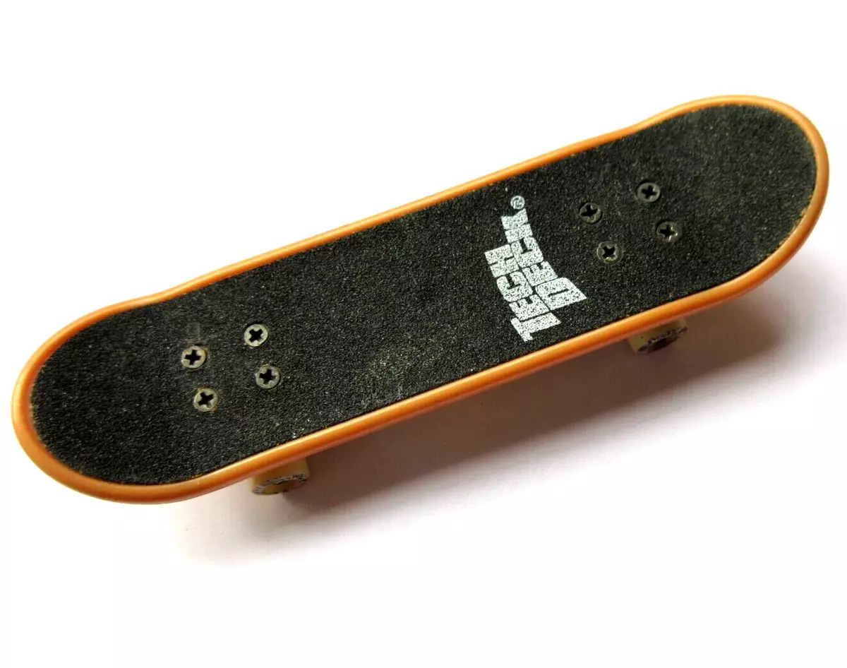 Mini Skate Dedo Fingerboard C/ Lixa Techdeck Skateboard 96mm