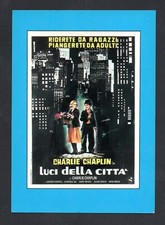 1989 ITALIA, CANCELACION CHARLES CHAPLIN CENTENARY, POSTCARD