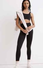 Madewell MWL Flex High-Rise Black Pull On Legging XS NWT
