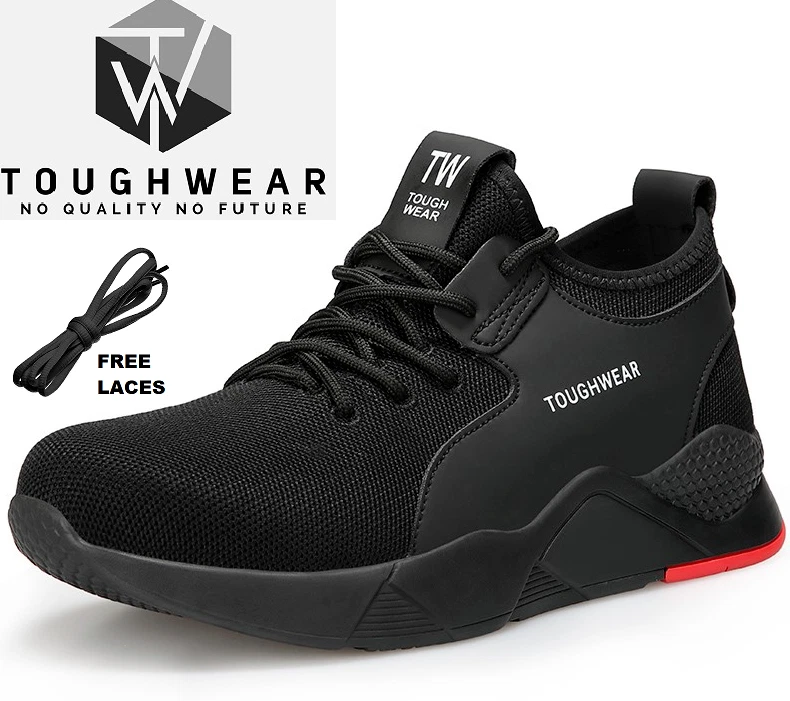 Mens Safety Shoes Work Lightweight Trainers Steel Toe Cap Hiking Boots UK