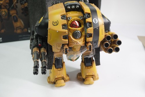 Warhammer Figur - JoyToy Space Marines Imperial Fists Leviathan Dreadnought - Bild 3 von 5