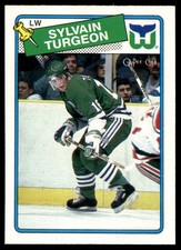 1988-89 O-Pee-Chee Sylvain Turgeon #24 VIEW SCAN