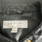 MARC NEW YORK ANDREW MARC Women’s Black Biker Jacket Full Zip Pockets L — photo 2