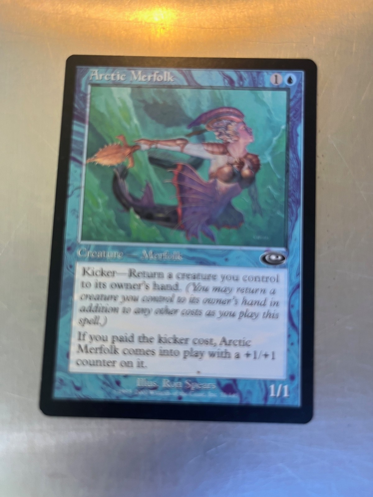 Arctic Merfolk LP Planeshift Vintage Magic Cards, COMBINED SHIPPING