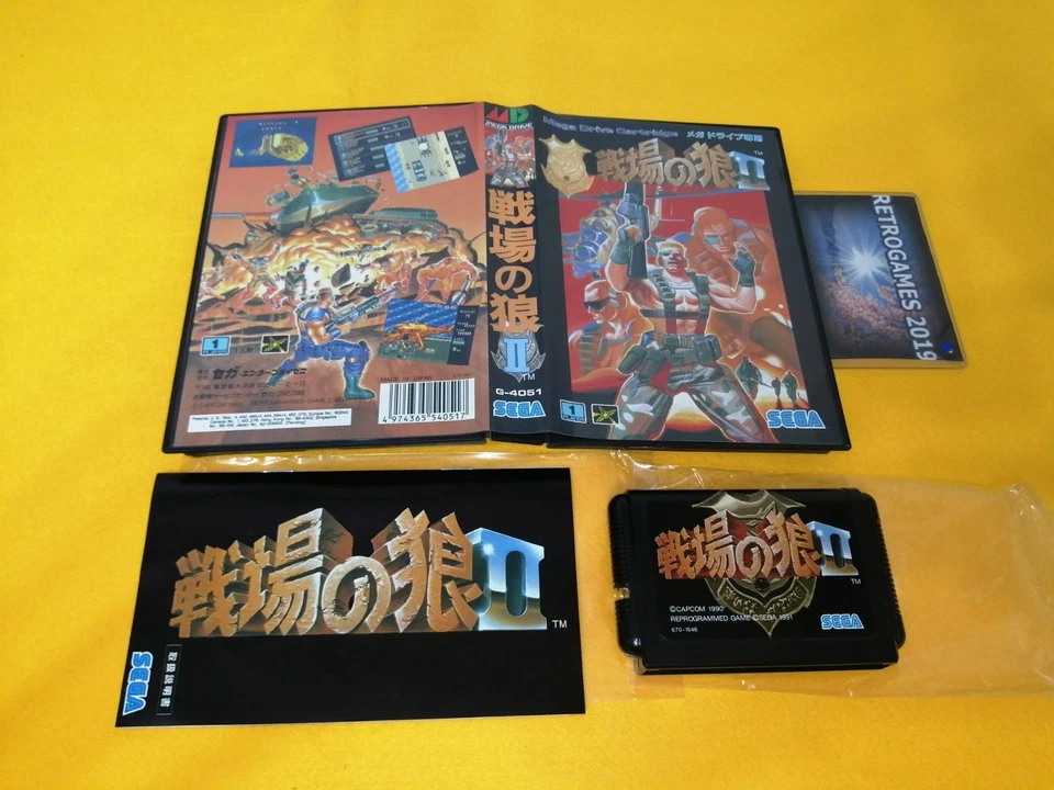 SENJO NO OKAMI MERCS II  SEGA  Mega Drive / GENESIS. - Image 2 of 4