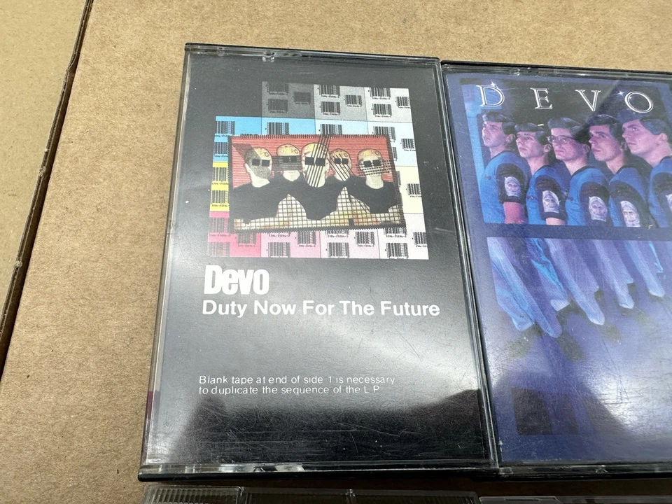 DEVO Cassette Tape Lot (4) – VG Condition – J-Cards New Wave Punk Rock Alt Music - Image 4 of 4