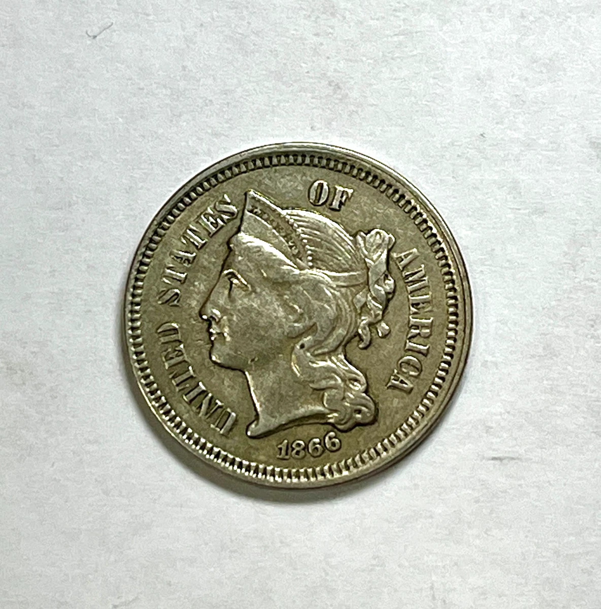 1866 Year US Three Cent Nickels for sale | eBay