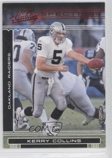 2006 Playoff Absolute Memorabilia Spectrum Red Kerry Collins #111 0s5