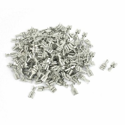 Auto Speaker 6.3mm Wide Female Spade Terminal Wire Cable Connector 500pcs  KD *w