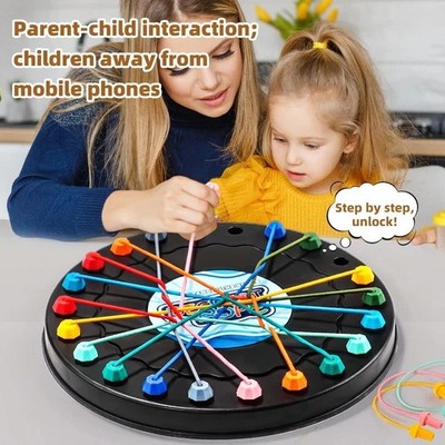 Rope Breaking Battle Challenge Puzzle Toy Knot Toy Children's Rope Decoding Game