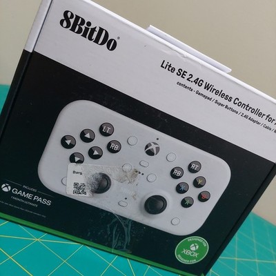 8Bitdo Lite SE 2.4G Wireless Controller w Super Buttons Xbox PC OPEN BOX