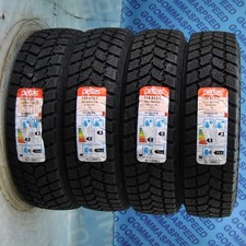 4 Pneumatici tacchettati M+S per Porter 155/13 C 90N 8PR Petlas Fullgrip 935 R12