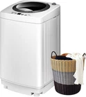 Portable Washing Machine 8Lbs Capacity Full-automatic Washer with 6 Wash