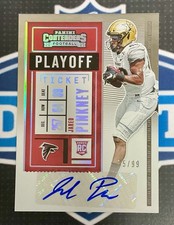 Jared Pinkney 2020 Contenders Playoff Ticket RC Auto #284 SP /99 Falcons Vandy