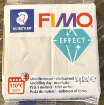 Staedtler Fimo metallic Effect Polymer Clay Mother of Pearl 8020