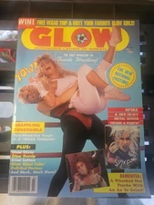 GORGEOUS LADIES OF WRESTLING #2 MARCH 1988 HOLLYWOOD JEANNE BASONE MT FIJI GLOW 