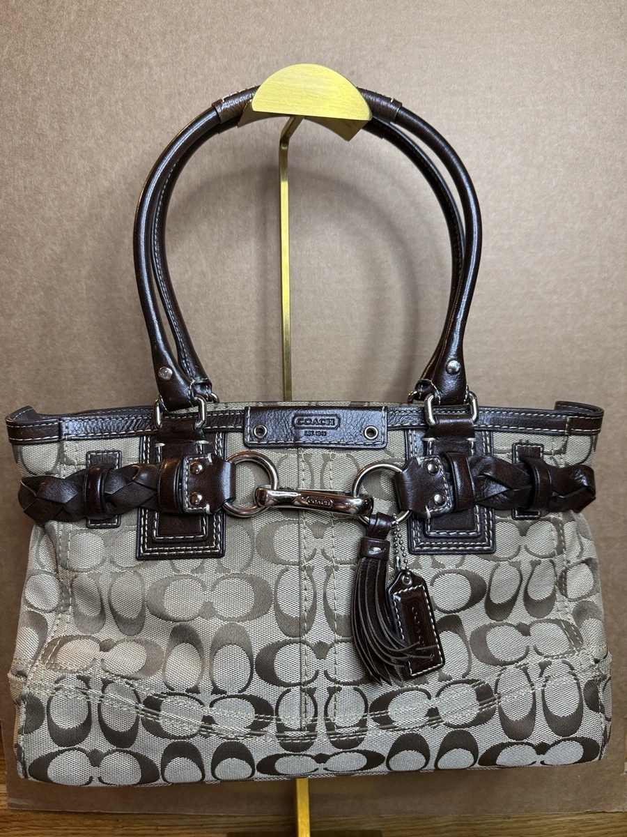 バッグ Coach signature handbag tassel Black Coach Tassel Bags & Handbags for Women for sale | eBay
