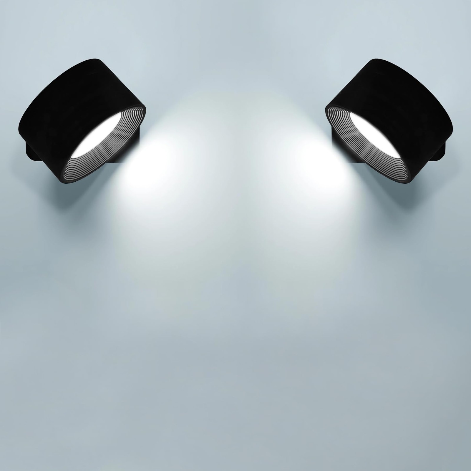 Applique murale interieur LED tactile avec chargeur USB lot de 2 salon