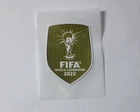 FIFA World Champions 2022 Logo Flock Patch Argentina Argentina Player Issue