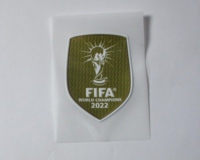 FIFA World Champions 2022 Logo Flock Patch Argentinien Argentina Player Issue