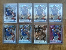 2019 Topps Chrome - Vladimir Guerrero Jr. #201 Base and Refractor Rookie LOT