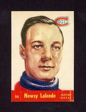 1955-56 PARKHURST #55 NEWSY LALONDE   29355
