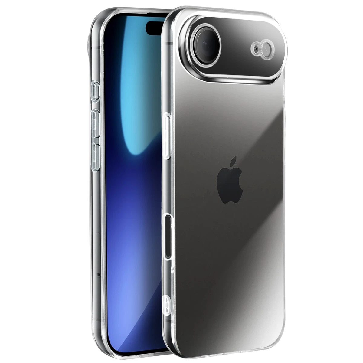 Per Oppo A76 A96 custodia trasparente Coque Cover morbida in Silicone