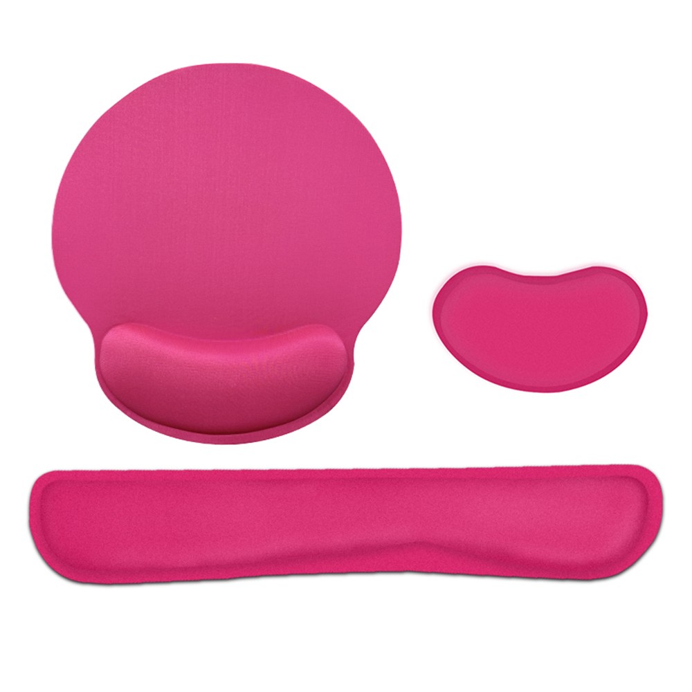 Ergonomic Memory Foam Keyboard Wrist Rest Mouse Wrist Rest Mouse Pad Set With