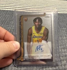 Topps 2025-26 Chrome Adou Thiero Rookie Autograph #TCAR-AT Lakers
