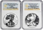 2013-W $1 American Silver Eagle West Point Set PF70/SP70 Early Releases NGC
